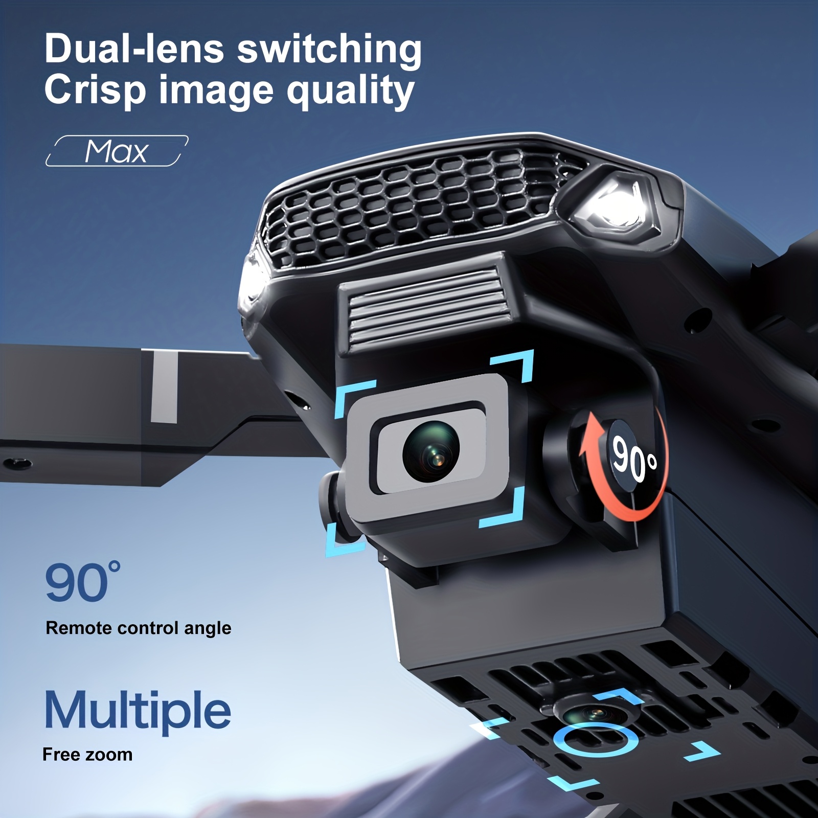 2026 Verbeterde E88 PRO MAX Op - Drone Controller Screen recensie en prijs